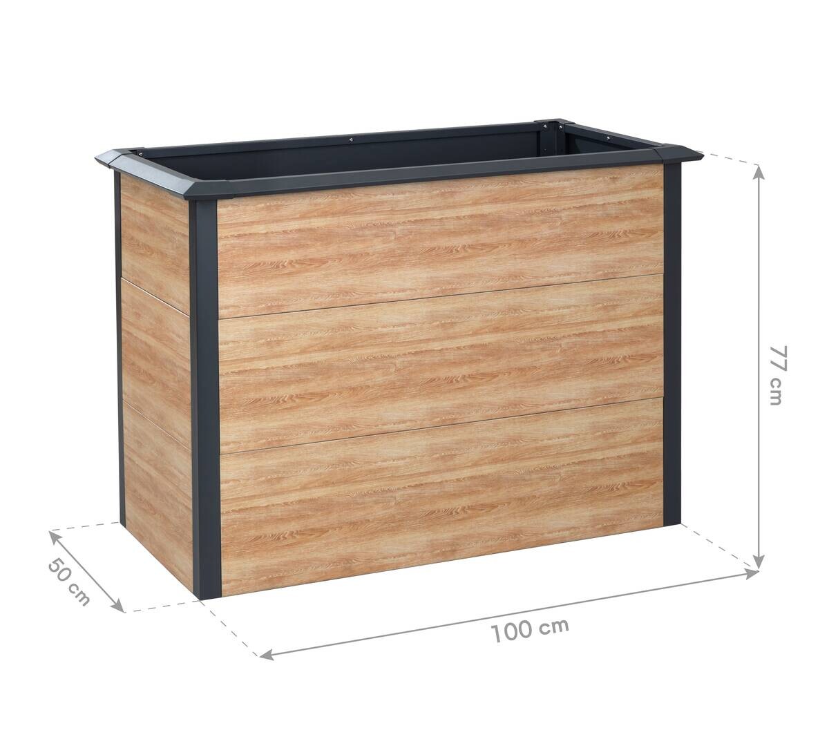 Westmann Hochbeet Primus-Multi M natur Metall B/H/L: ca. 100x77x50 cm