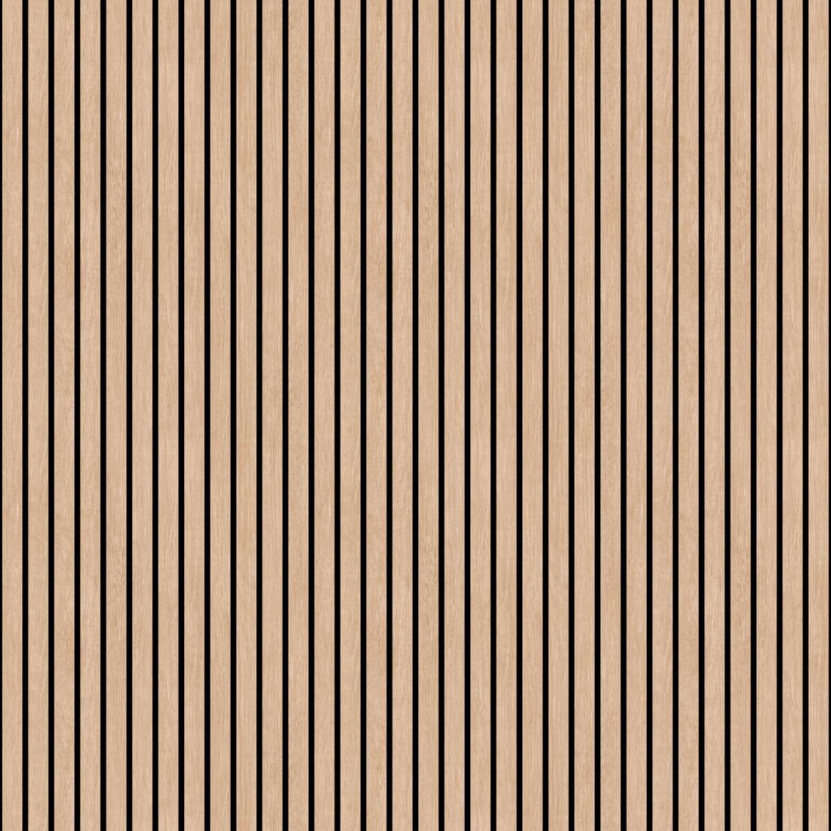 UGEPA Papiertapete Akustikpaneel beige schwarz B/L: ca. 53x1005 cm