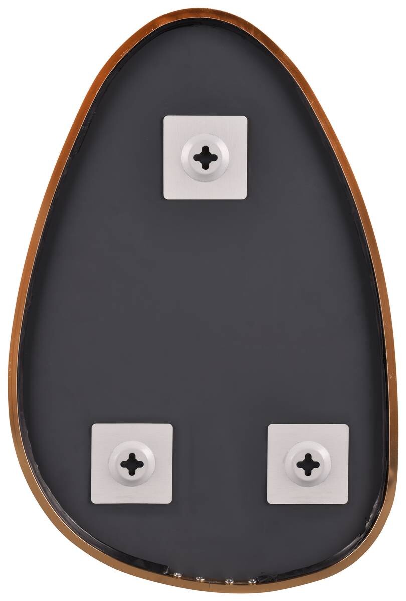 Metallspiegel Britta gold Metall B/H/T: ca. 35x50x3 cm