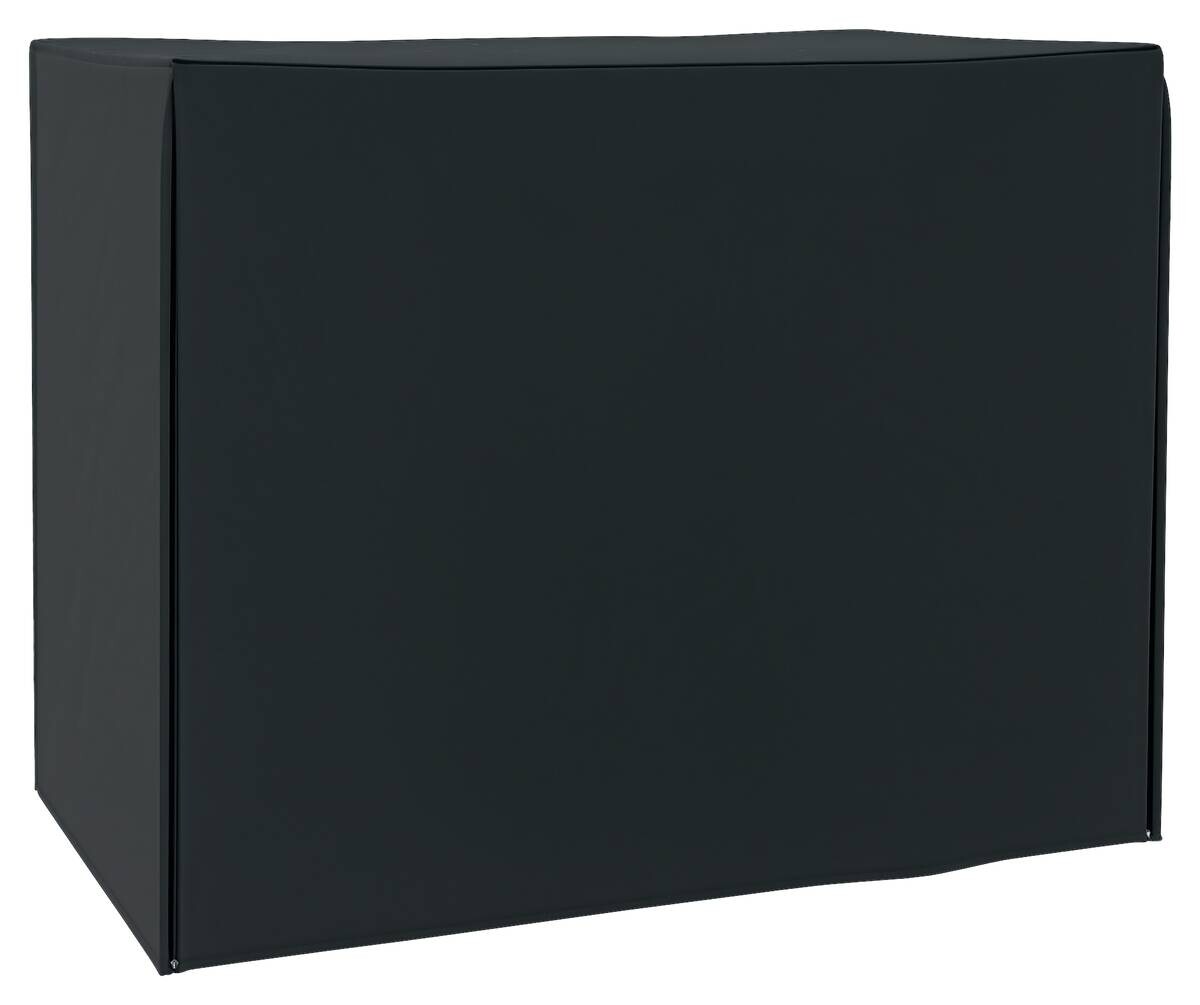 Outsunny Hollywoodschaukel-Abdeckung schwarz Polyester-Mischgewebe B/H/L: ca. 125x172x220 cm