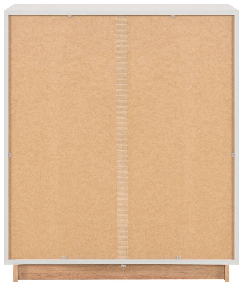 Kommode Split grau Jackson Hickory Nachbildung B/H/T: ca. 82x94x40 cm