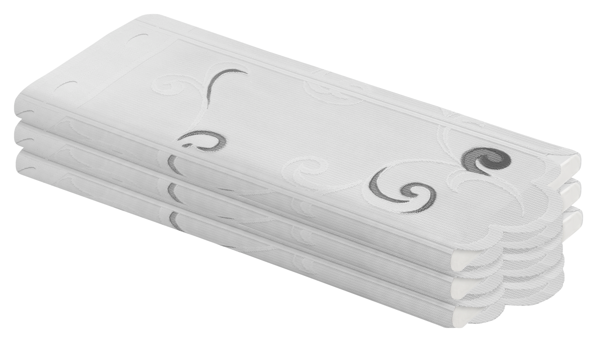 Scheibengardinen-Meterware schwarz H: ca. 45 cm