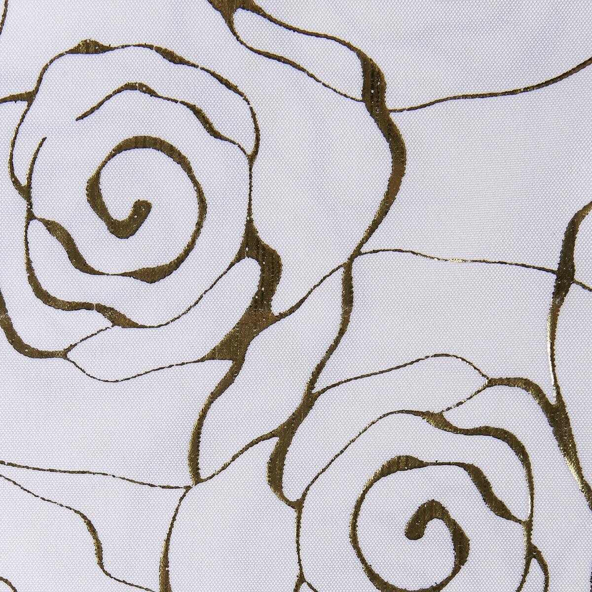 silver edition Ösenvorhang Glamour weiß B/L: ca. 135x245 cm