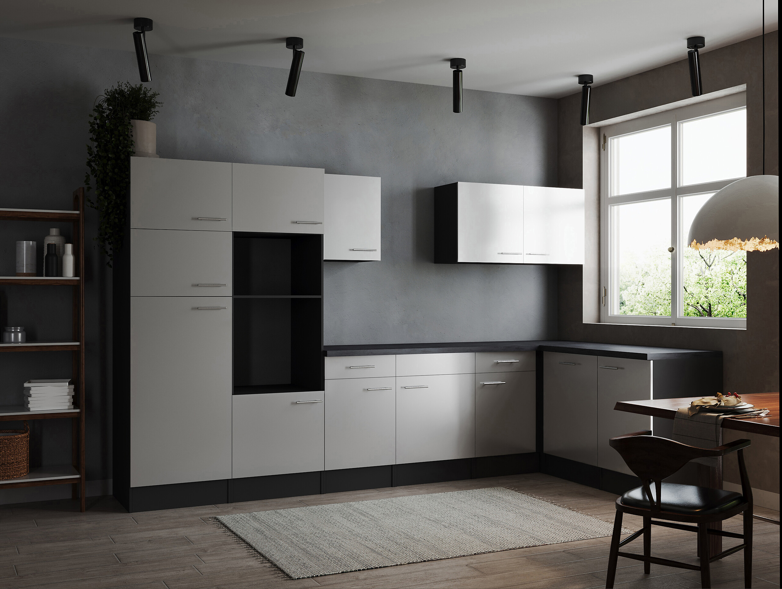 Winkelküche Oliver B/H/T: ca. 340x205x172 cm