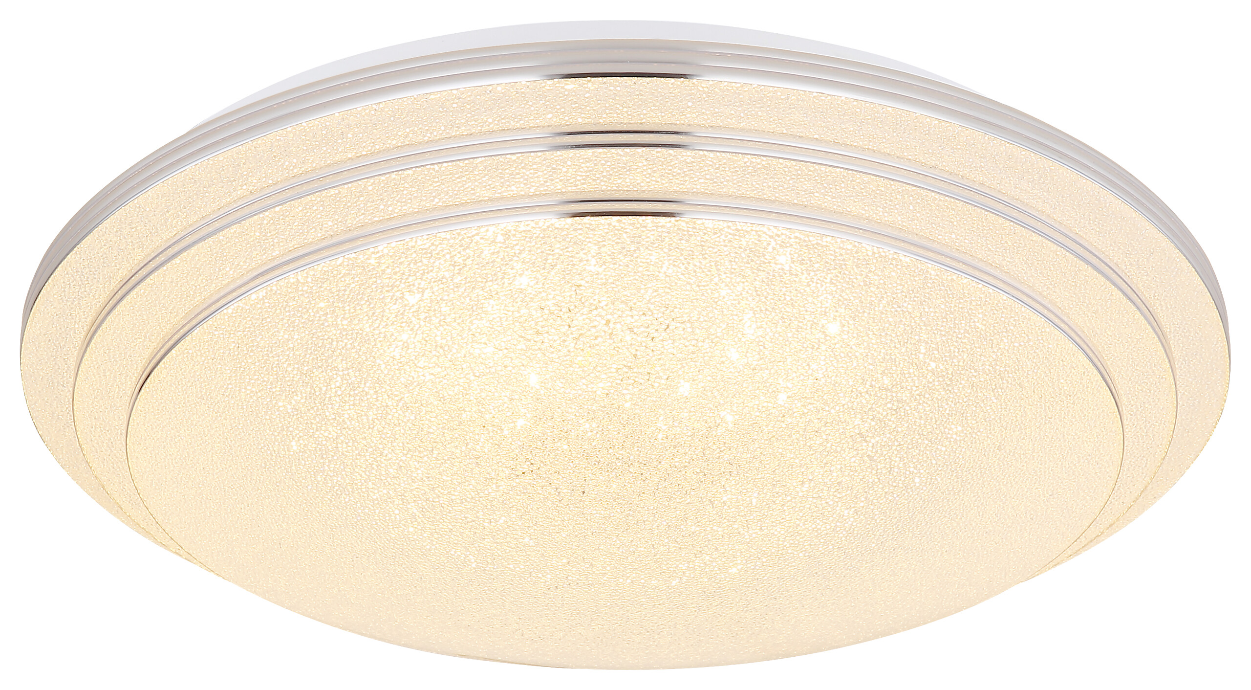 GLOBO Deckenleuchte 48419-18 Aley Opal weiß Metall Acryl H/D: ca. 9,5x40 cm