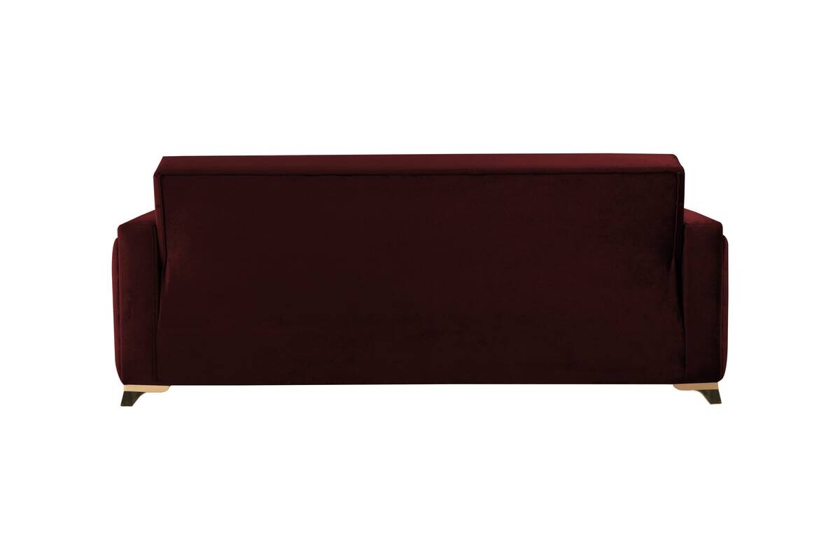 Sofa 3-2-1 Cavana bordeaux Microfaser