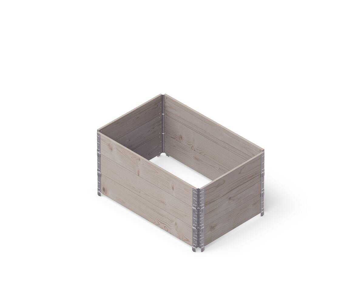 UPYARD Hochbeet INDUSTRIAL grau Holz B/L: ca. 80x120 cm