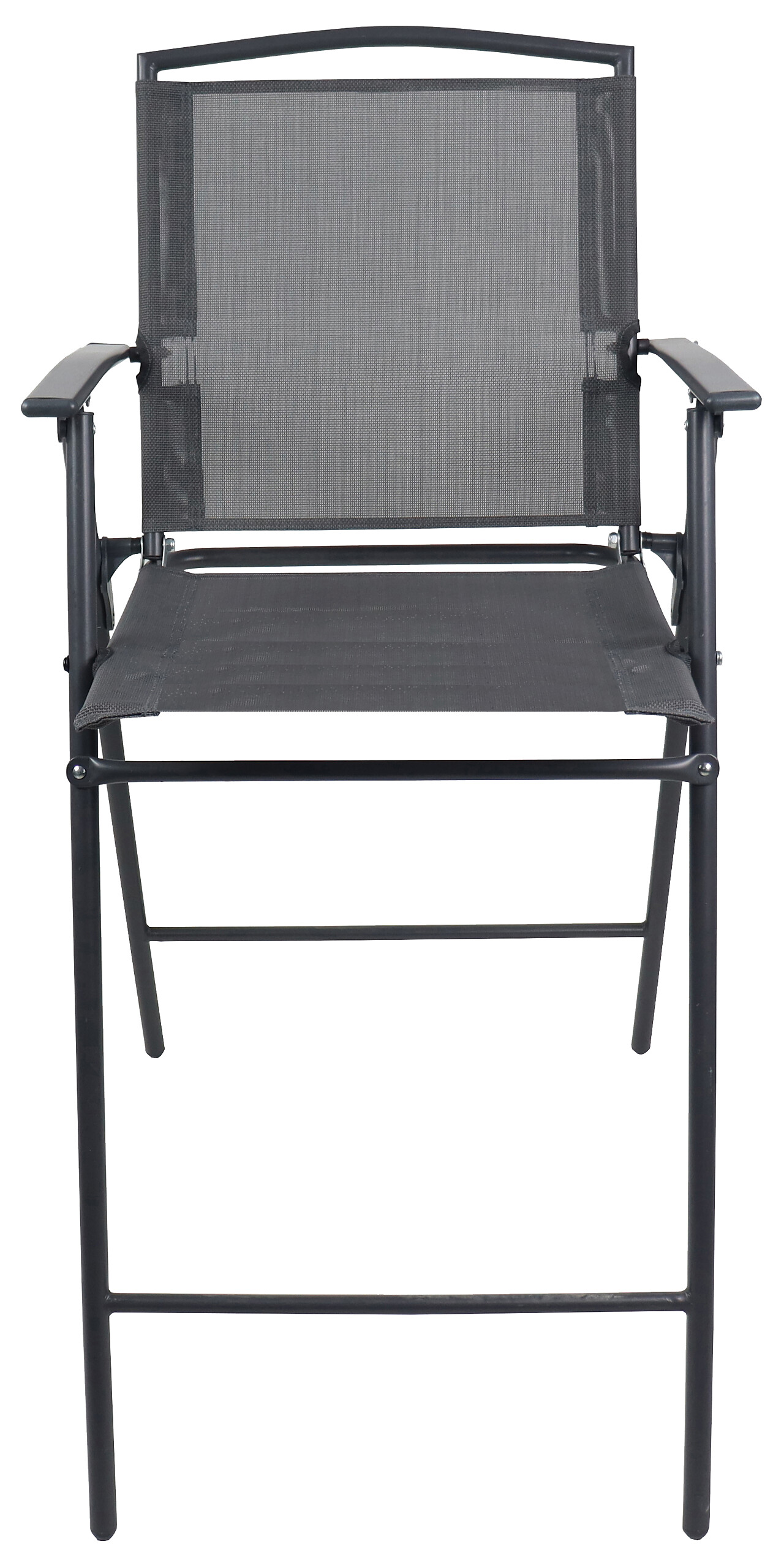 VCM Gartensitzgruppe Garlos anthrazit Stahl B/H/L: ca. 70x108x70 cm