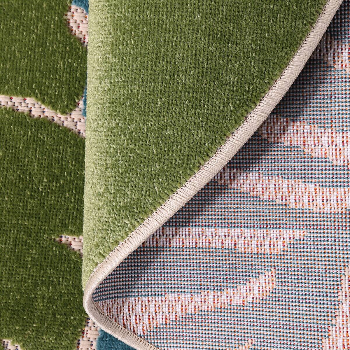 Sanat Outdoorteppich FLORAL bunt B/L: ca. 200x200 cm