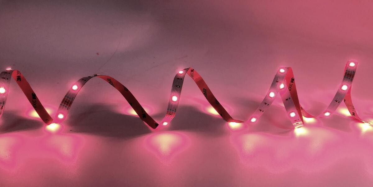 POCOline Lichtband Flexo Kunststoff Metall L: ca. 500 cm