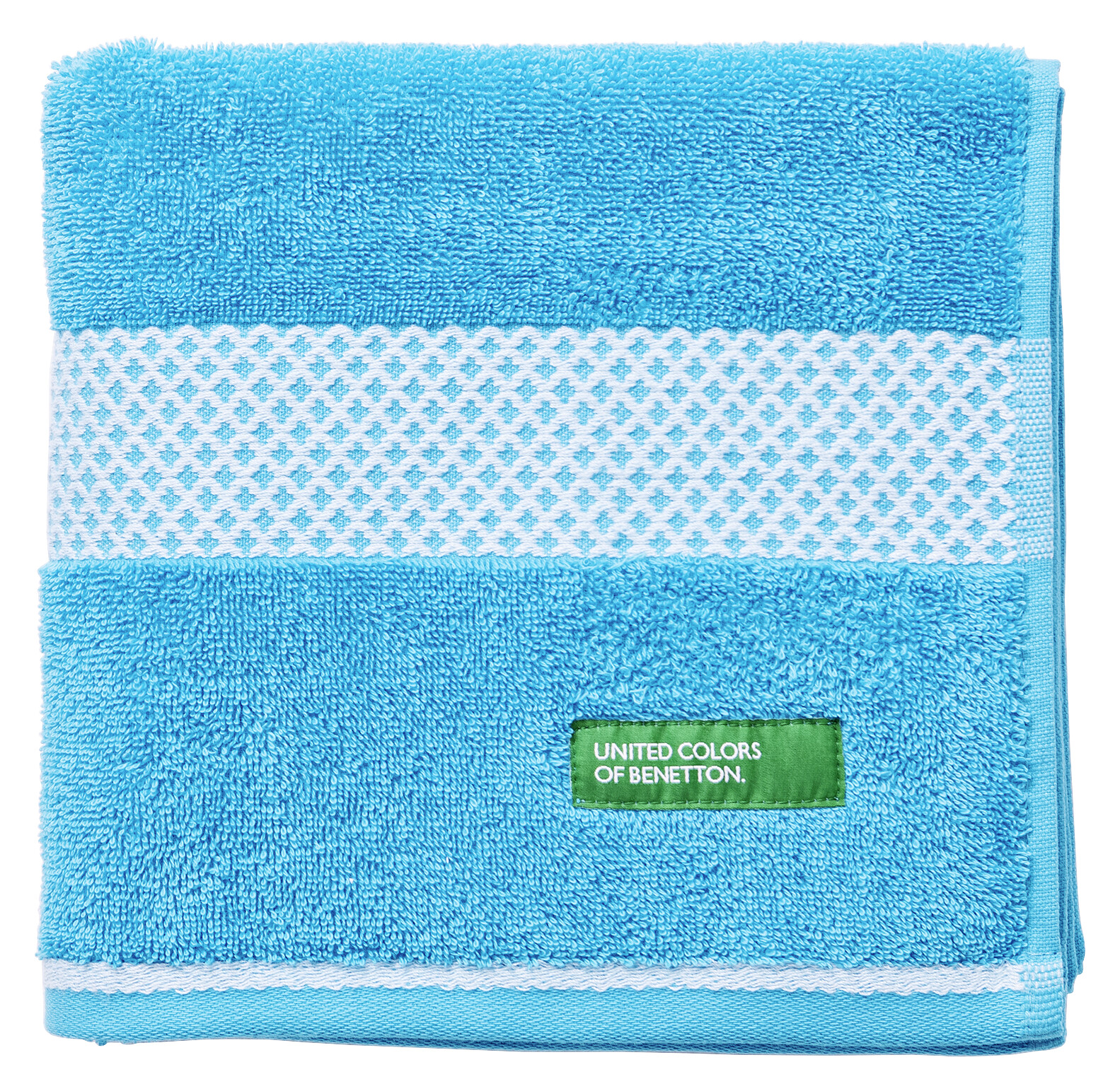 BENETTON Handtuch SUMMER hellblau Baumwolle B/L: ca. 50x90 cm