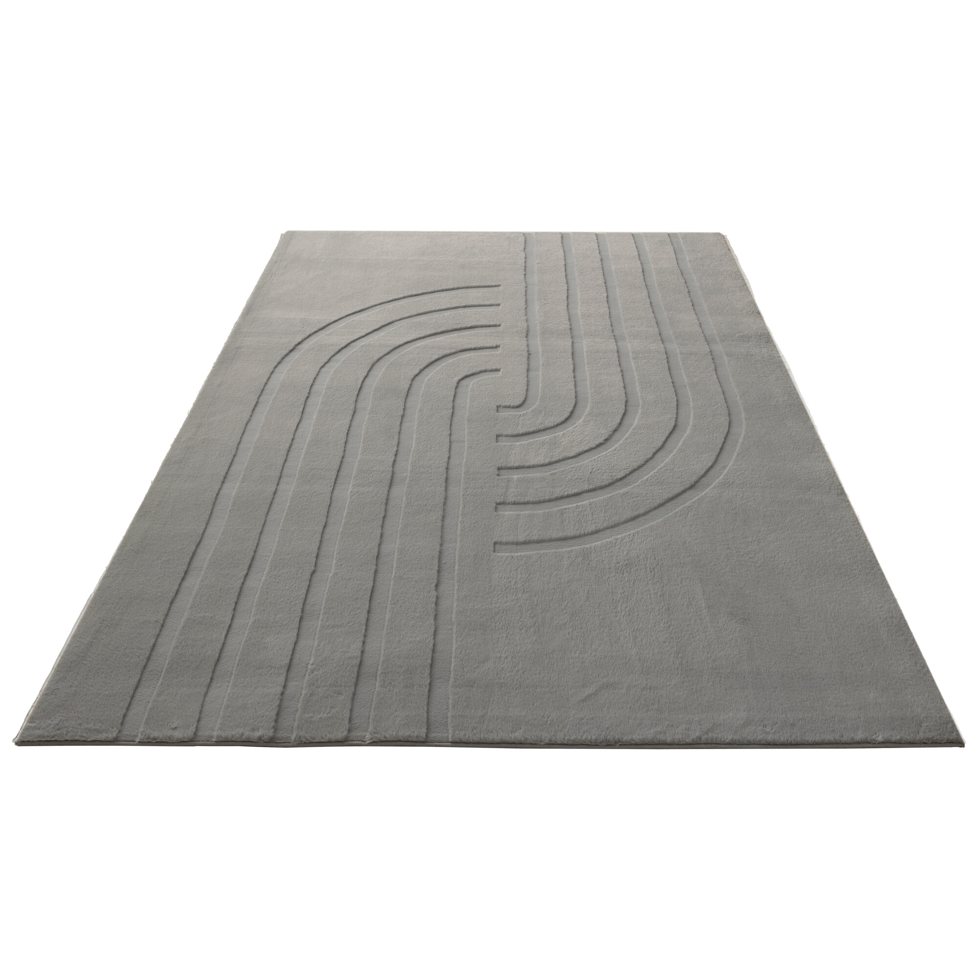 Obsession Teppich Zen Deluxe grau B/H/L: ca. 120x12x170 cm