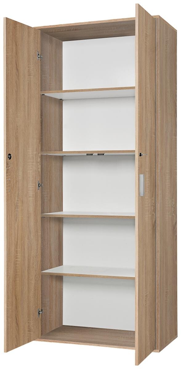 Aktenschrank Kreta Eiche Sonoma Nachbildung B/H/T: ca. 75x190x39 cm