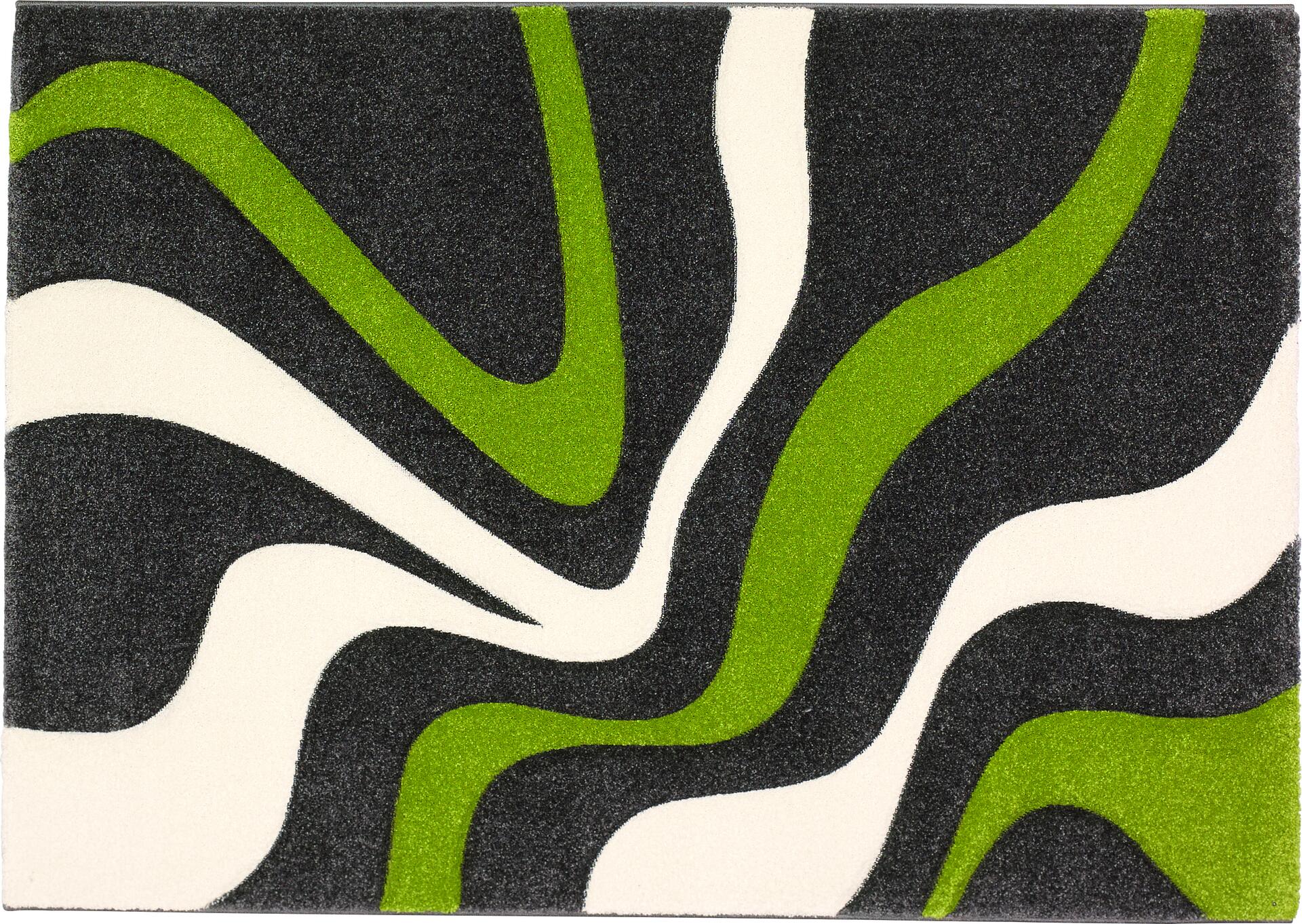 Webteppich Casino grün B/L: ca. 120x170 cm