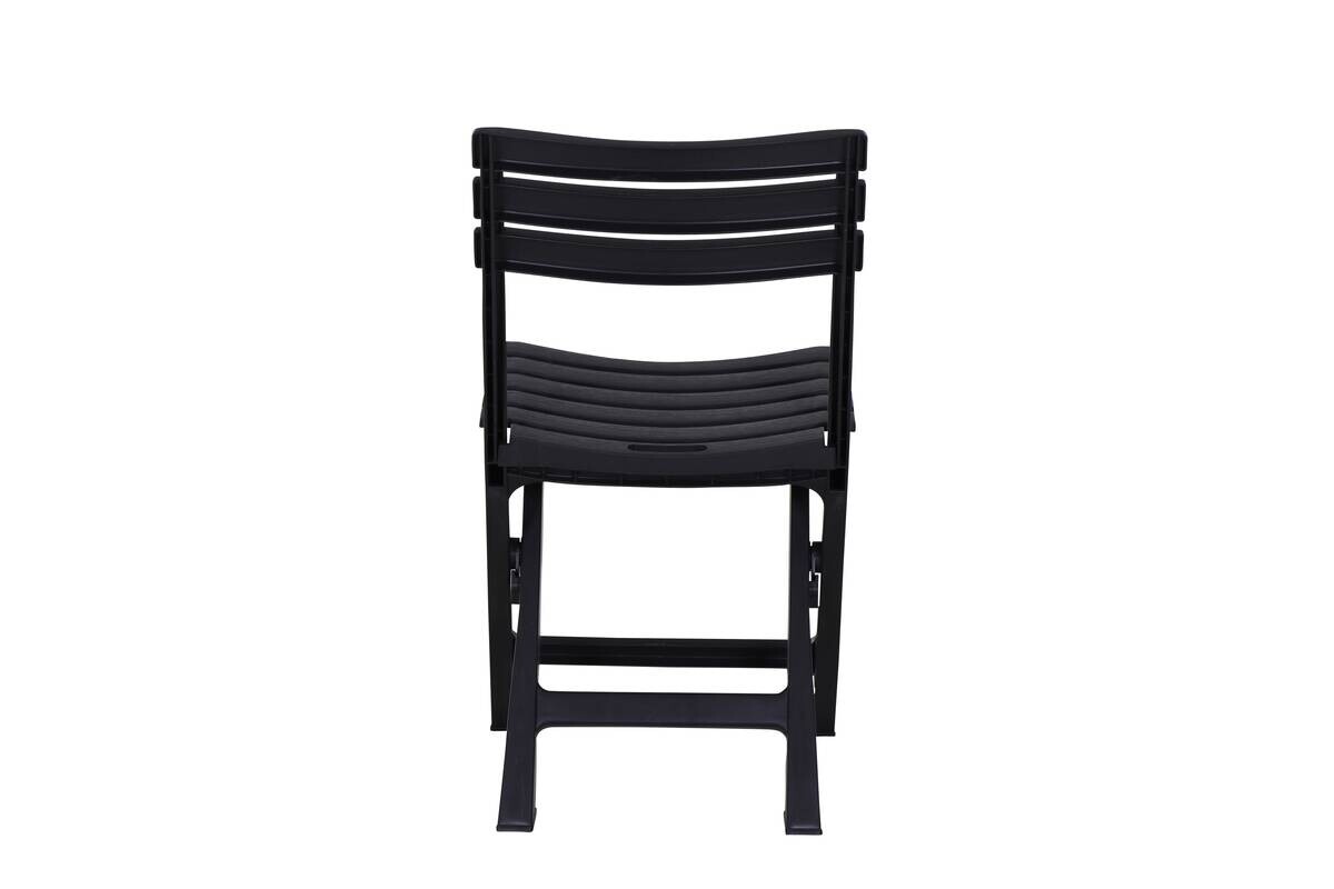 ProGarden Balkonset Club anthrazit Kunststoff B/H/L: ca. 945x2,5x112,5 cm