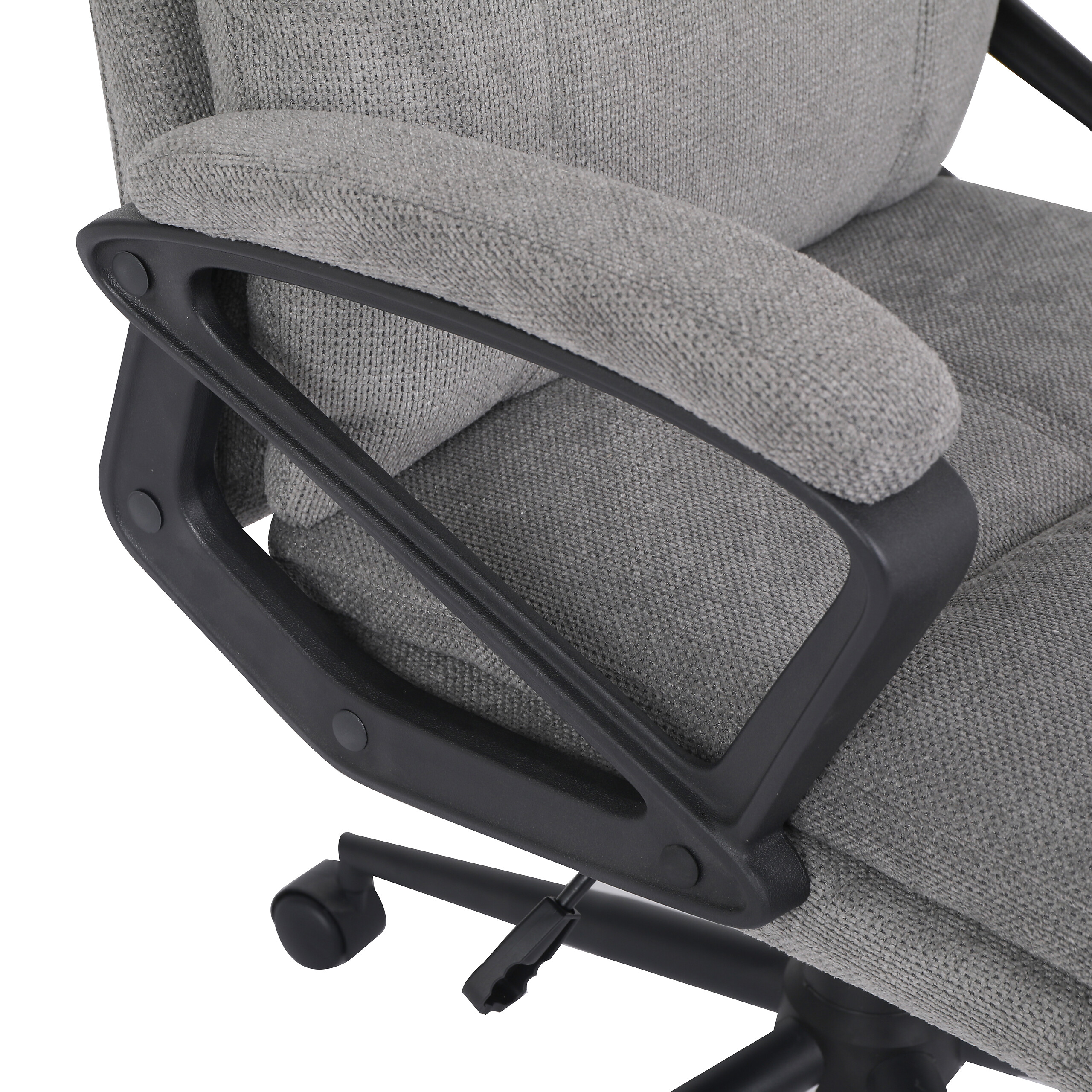 Chefsessel Domi grau Stoff