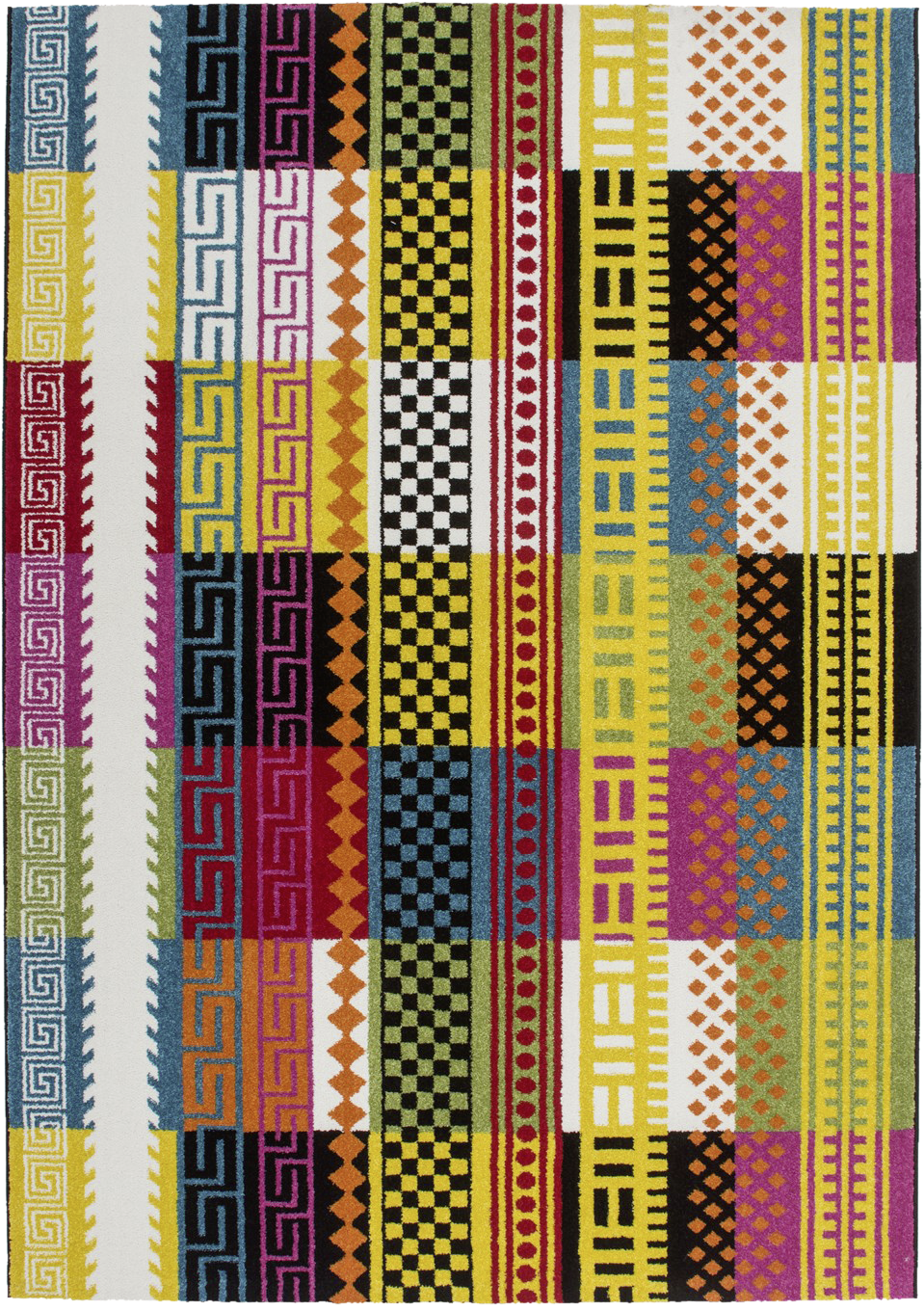 Kayoom Kurzflorteppich Guayama 285 mehrfarbig B/L: ca. 160x230 cm