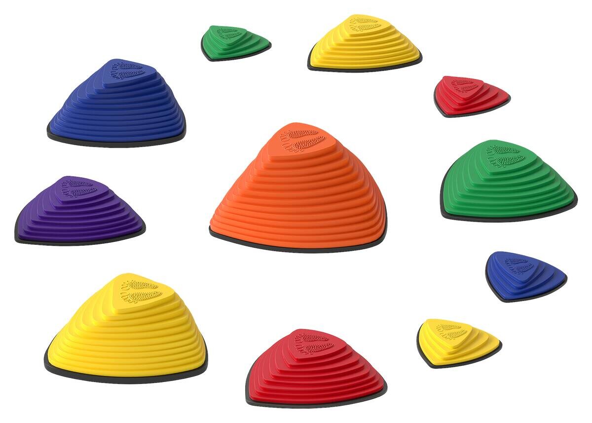 AIYAPLAY Balanciersteine mehrfarbig B/H/L: ca. 40x20,4x40 cm