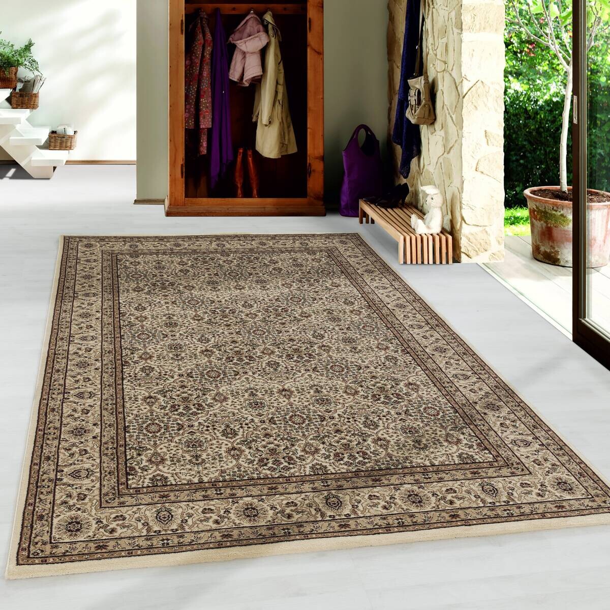 Ayyildiz Teppich KASHMIR beige B/L: ca. 160x230 cm