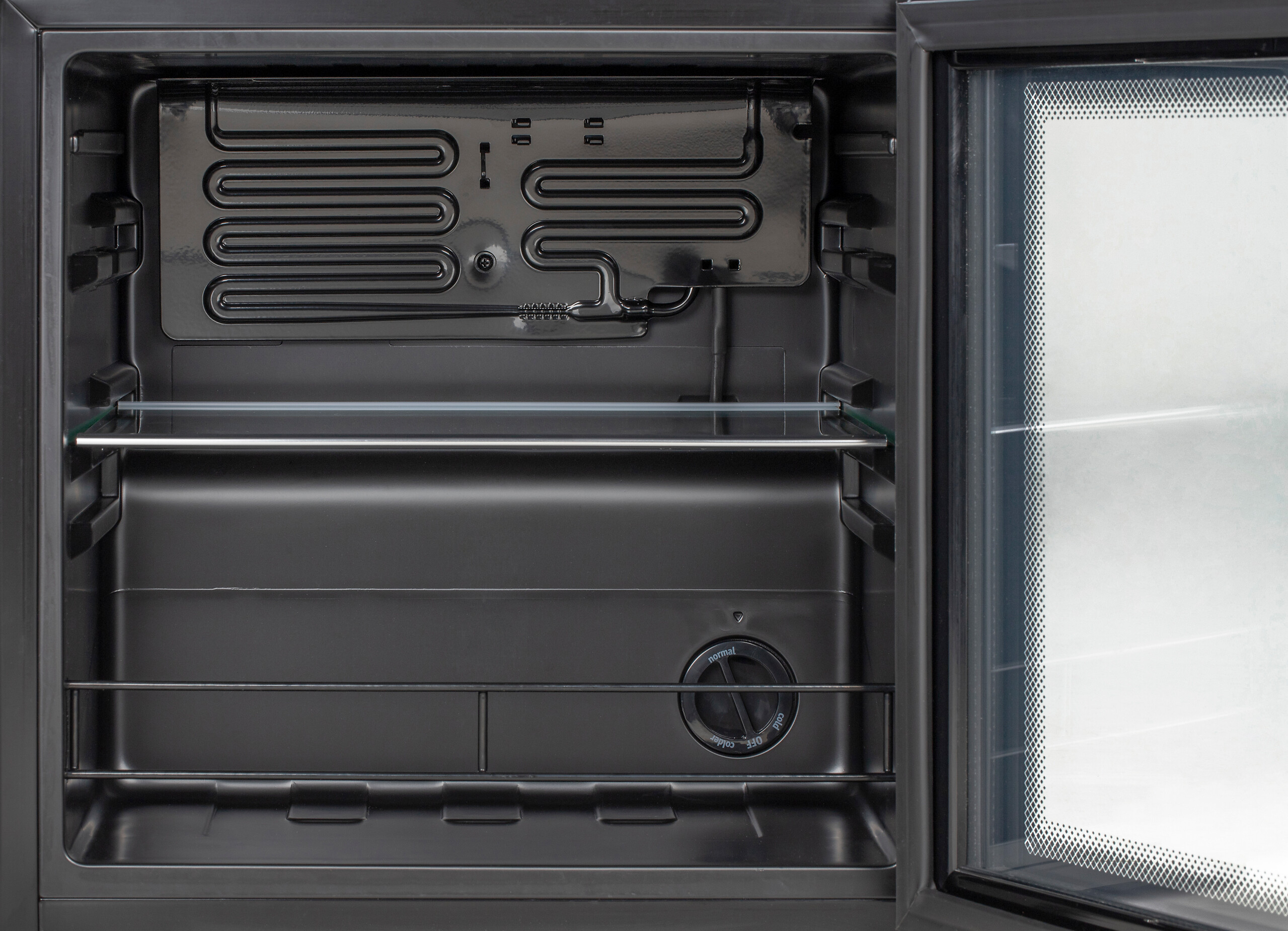 POCOline Glastür-Kühlschrank