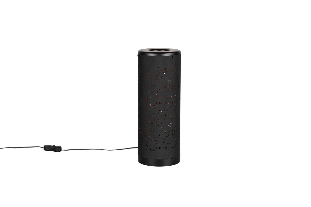 Reality Leuchten LED-Tischleuchte Taco schwarz Kunststoff B/L: ca. 13x34,5 cm