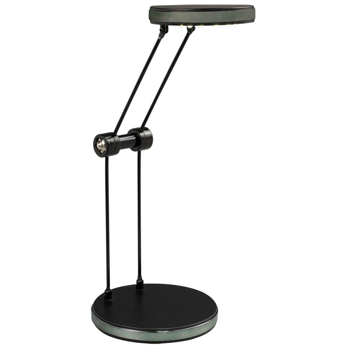 Näve Leuchten LED-Tischleuchte schwarz Metall Kunststoff B/H/T/D: ca. 9,5x30x9,5x9,5 cm