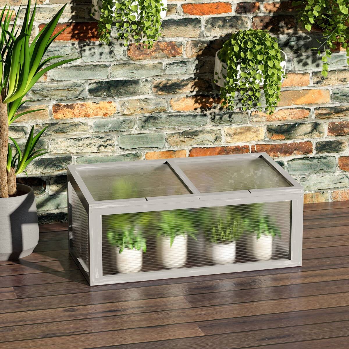 Outsunny Frühbeet B/H/L: ca. 46x40x90 cm