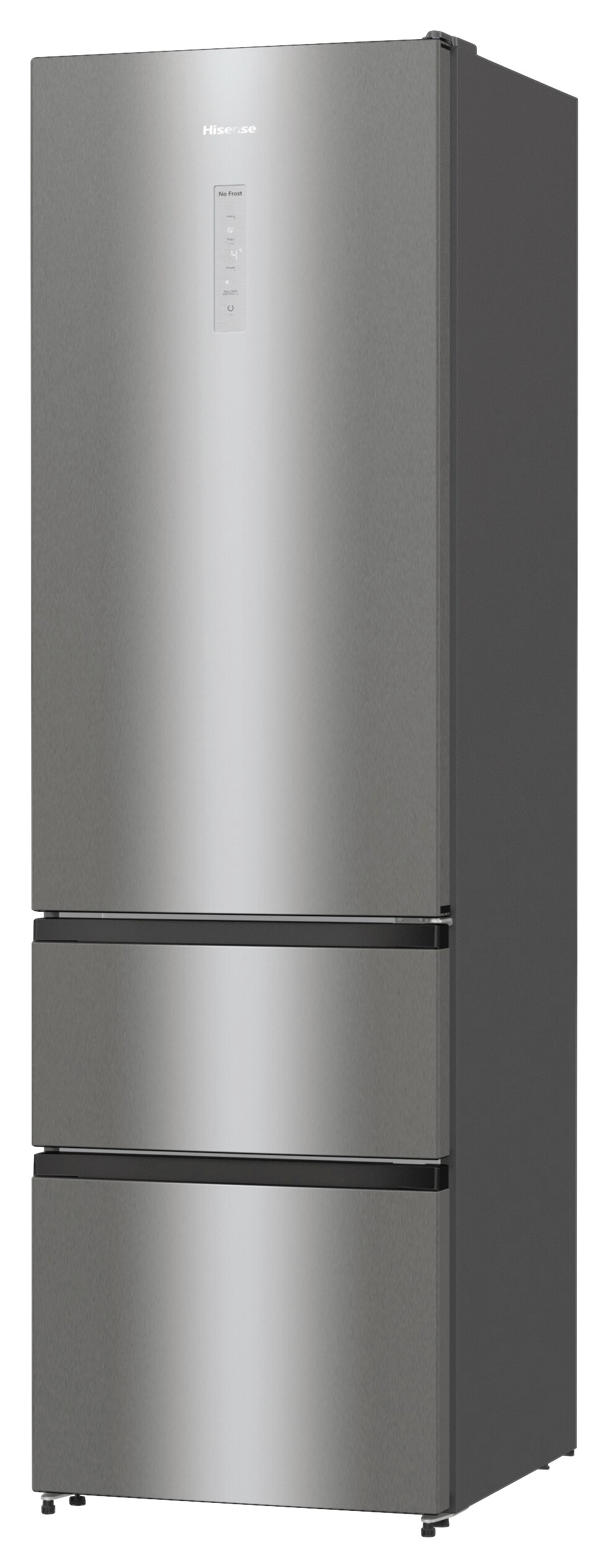 Hisense Kühl-/Gefrierkombination RM469N4ACD Silbergrau