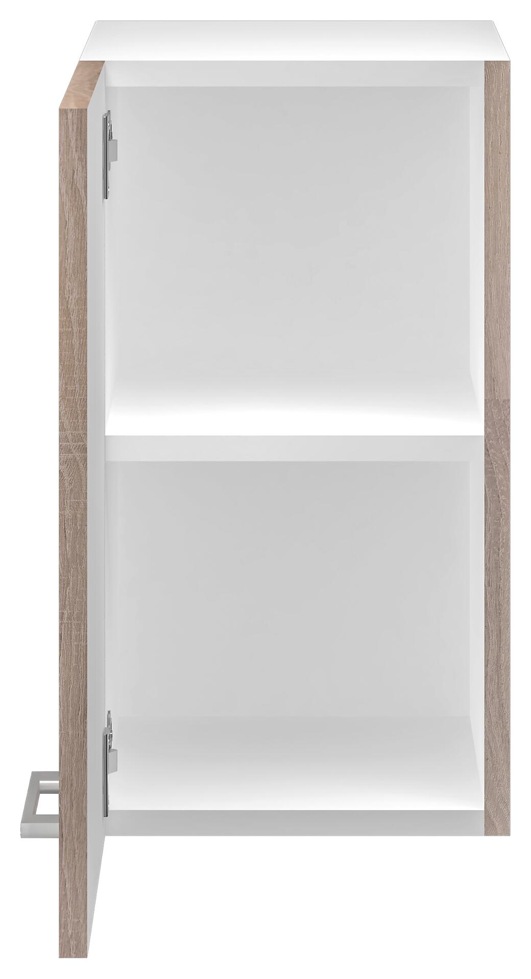 Hängeschrank Samoa weiß Eiche Nachbildung B/H/T: ca. 30x54,8x32 cm