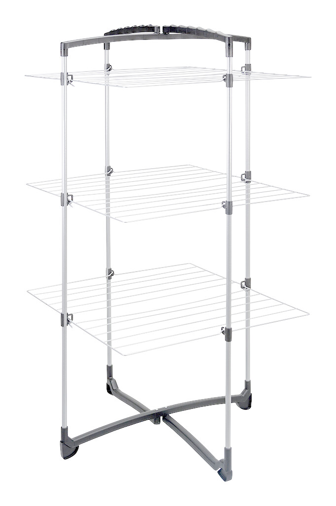 Metaltex Turmwäschetrockner silber