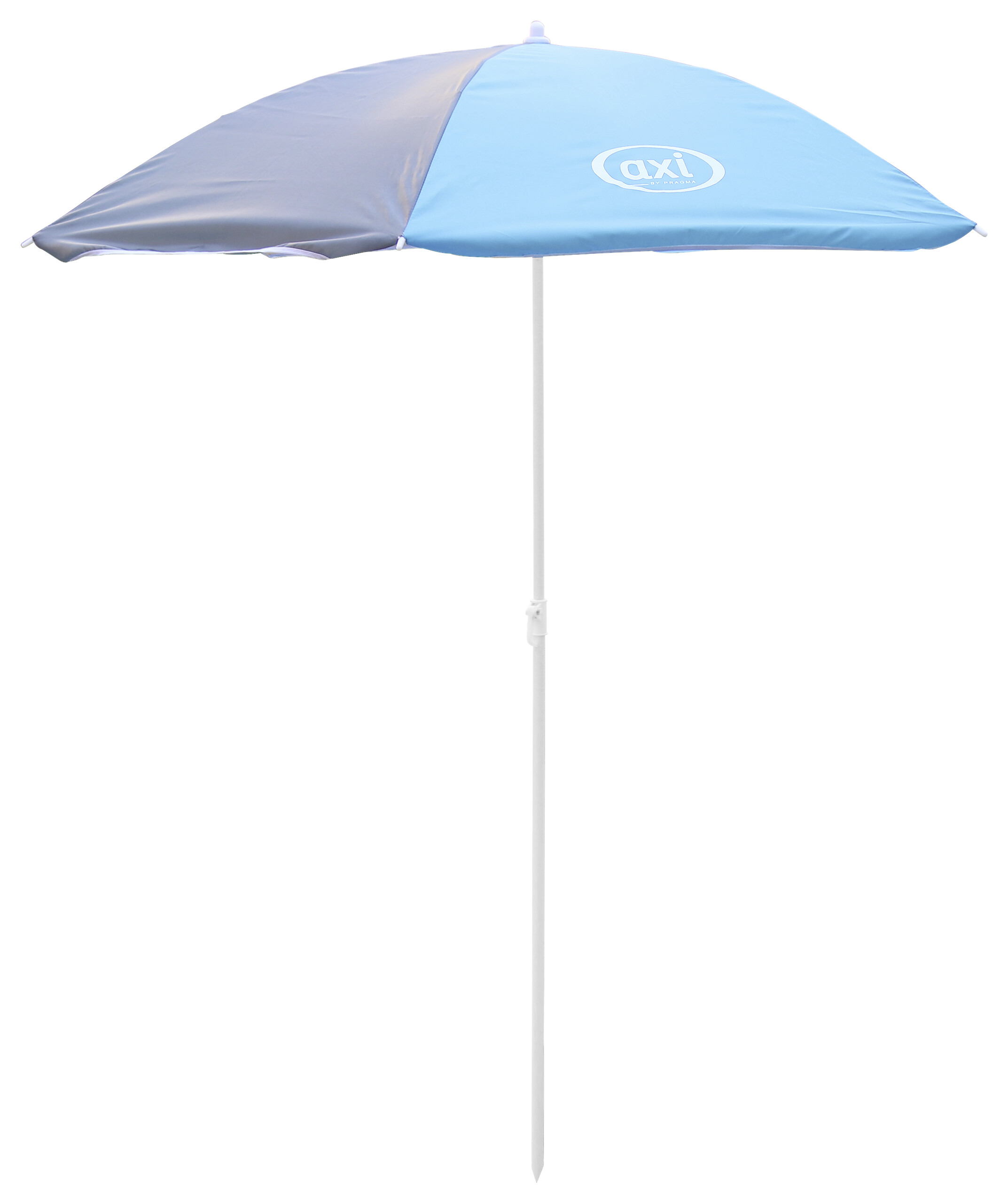 AXI Sonnenschirm grau Kunststoff H/D: ca. 175x125 cm
