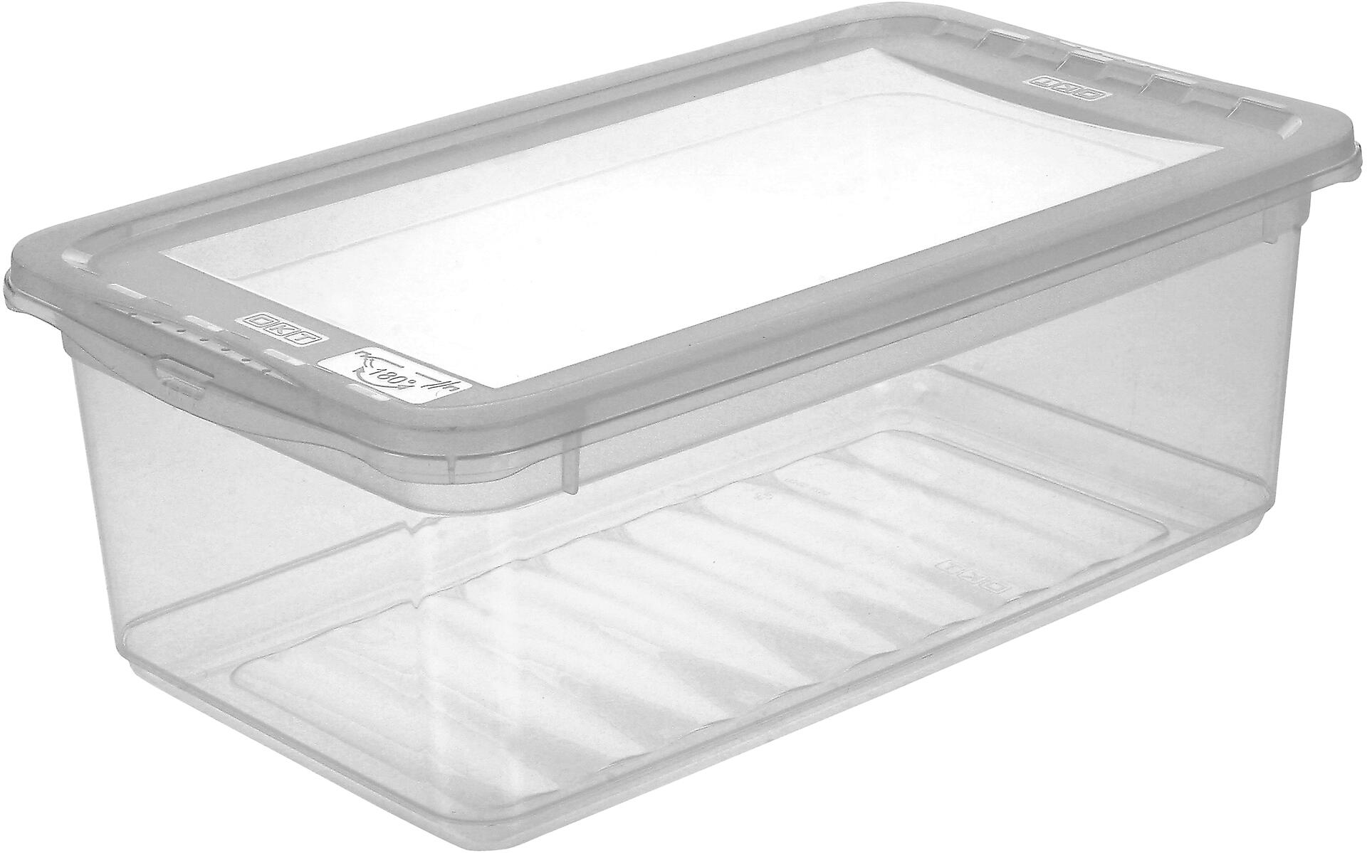 keeeper Box-Basixxset transparent B/H/L: ca. 33,5x25x39 cm