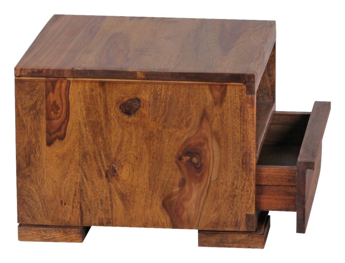 Nachtkonsole braun B/H/T: ca. 40x30x40 cm