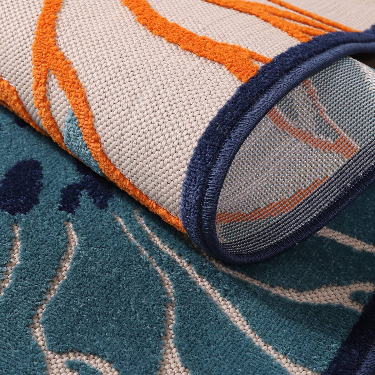 Sanat Outdoorteppich FLORAL bunt B/L: ca. 200x290 cm