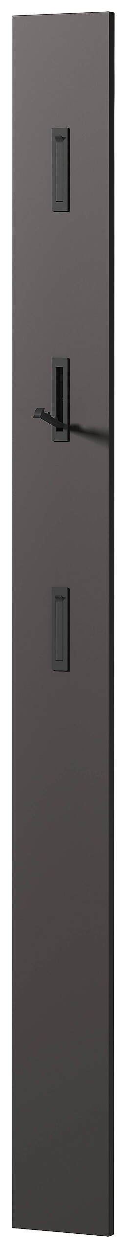 Garderobenpaneel 3728-547 Graphit Optik B/H/T: ca. 15x170x3 cm