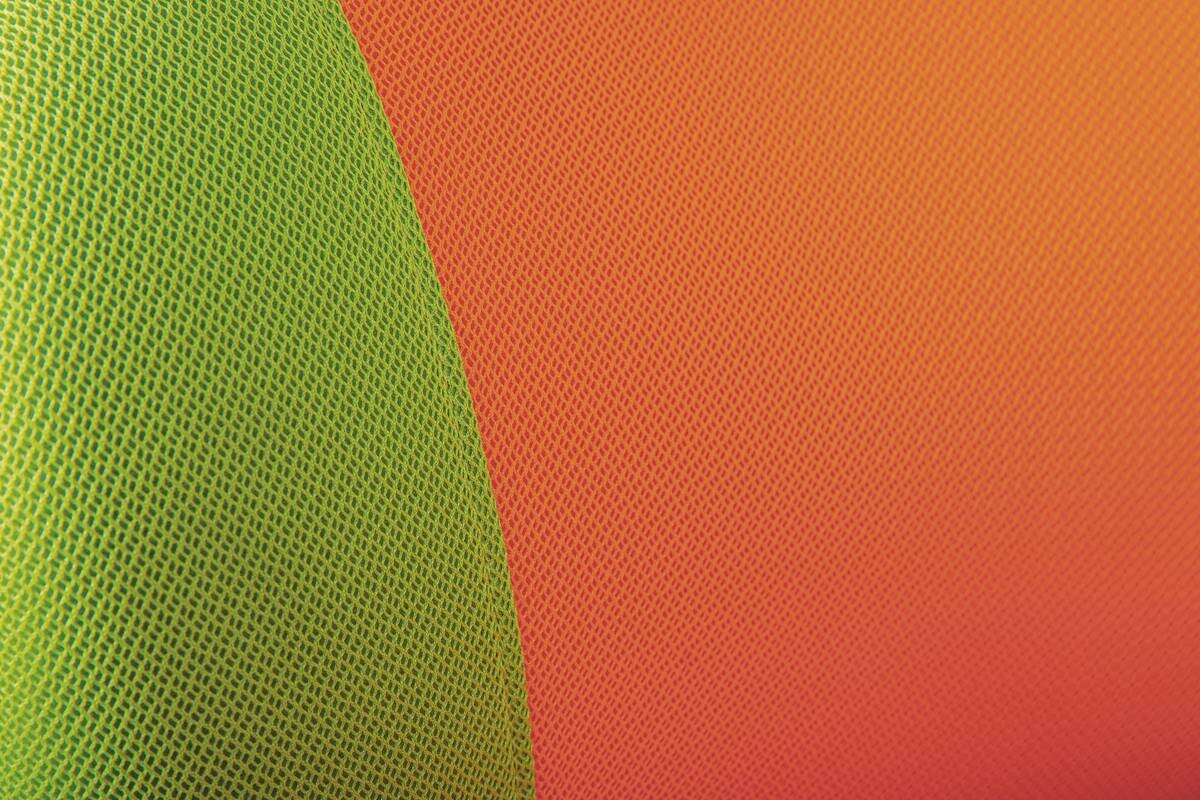 Drehstuhl Jessi orange grün