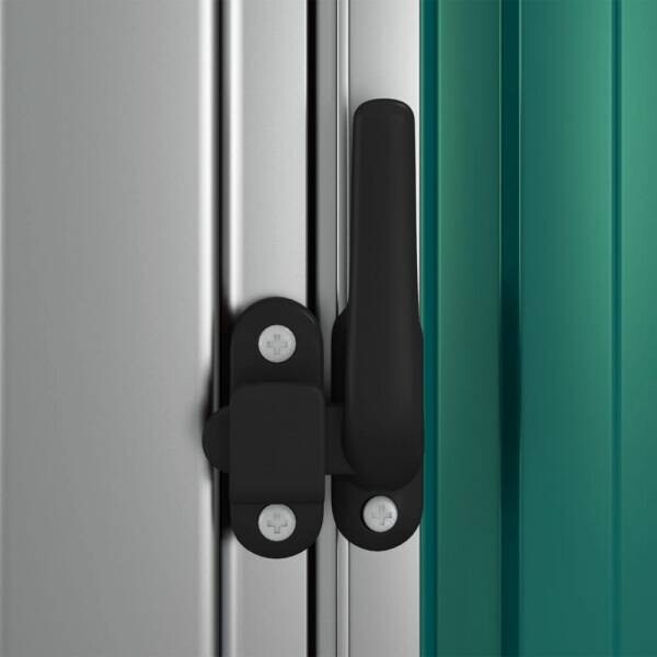 vidaXL Geräteschuppen grün B/H: ca. 180,5x209,5 cm