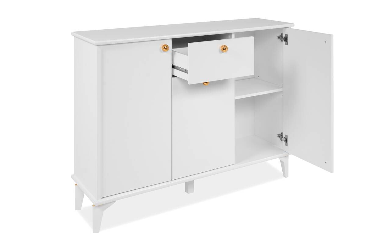 Kommode Izmir Izmir Izmir Izmir Izmir Izmir weiß Kupfer Nachbildung B/H/T: ca. 120x90x36 cm