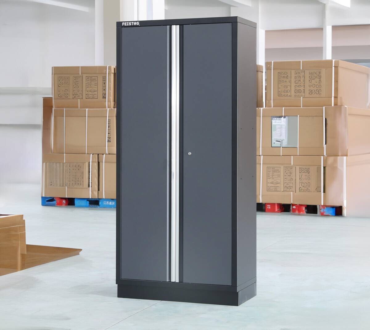 Werkstatteinrichtung Apollo anthrazit B/H/L: ca. 92x200x46 cm