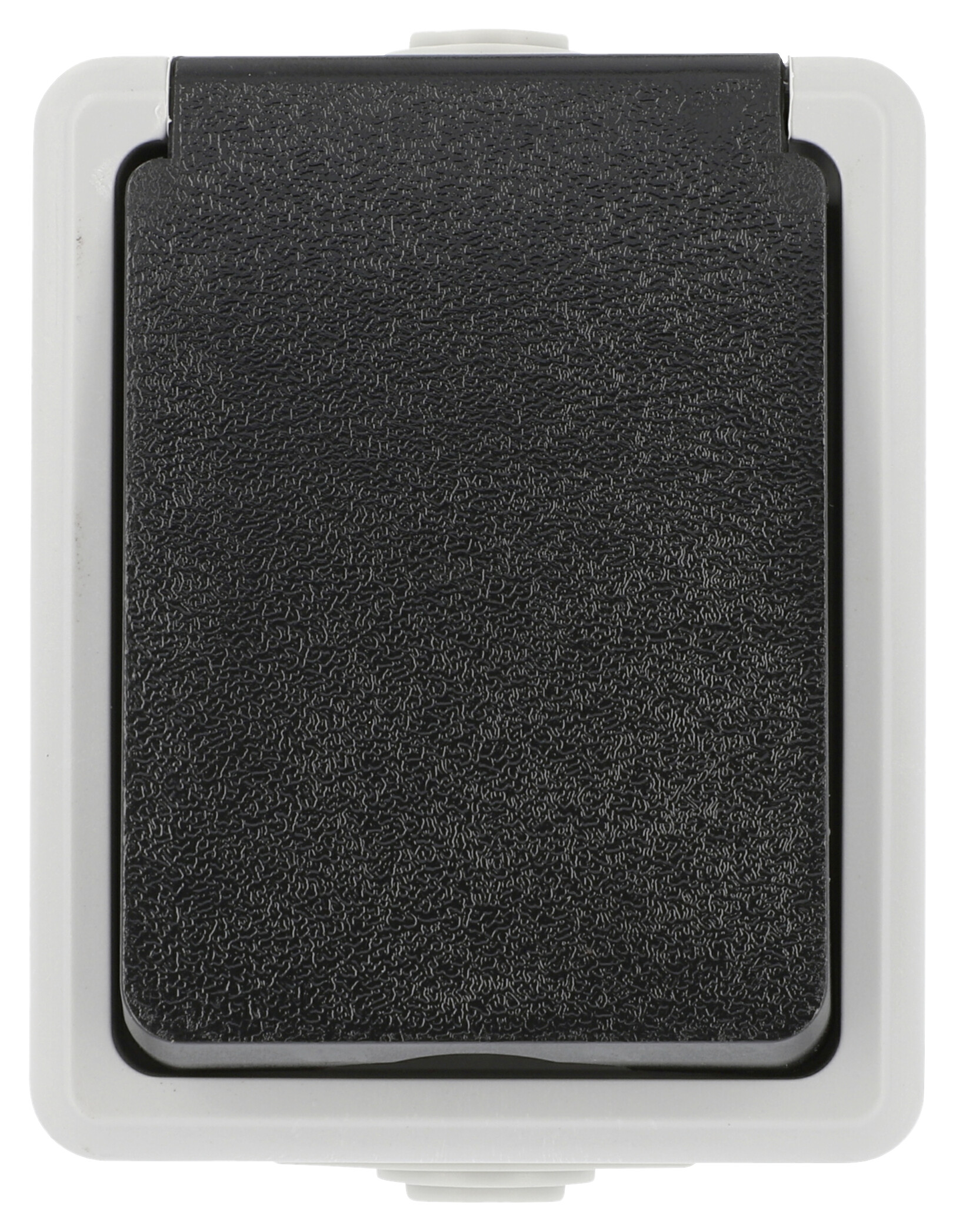 UniTec Steckdose dunkelgrau