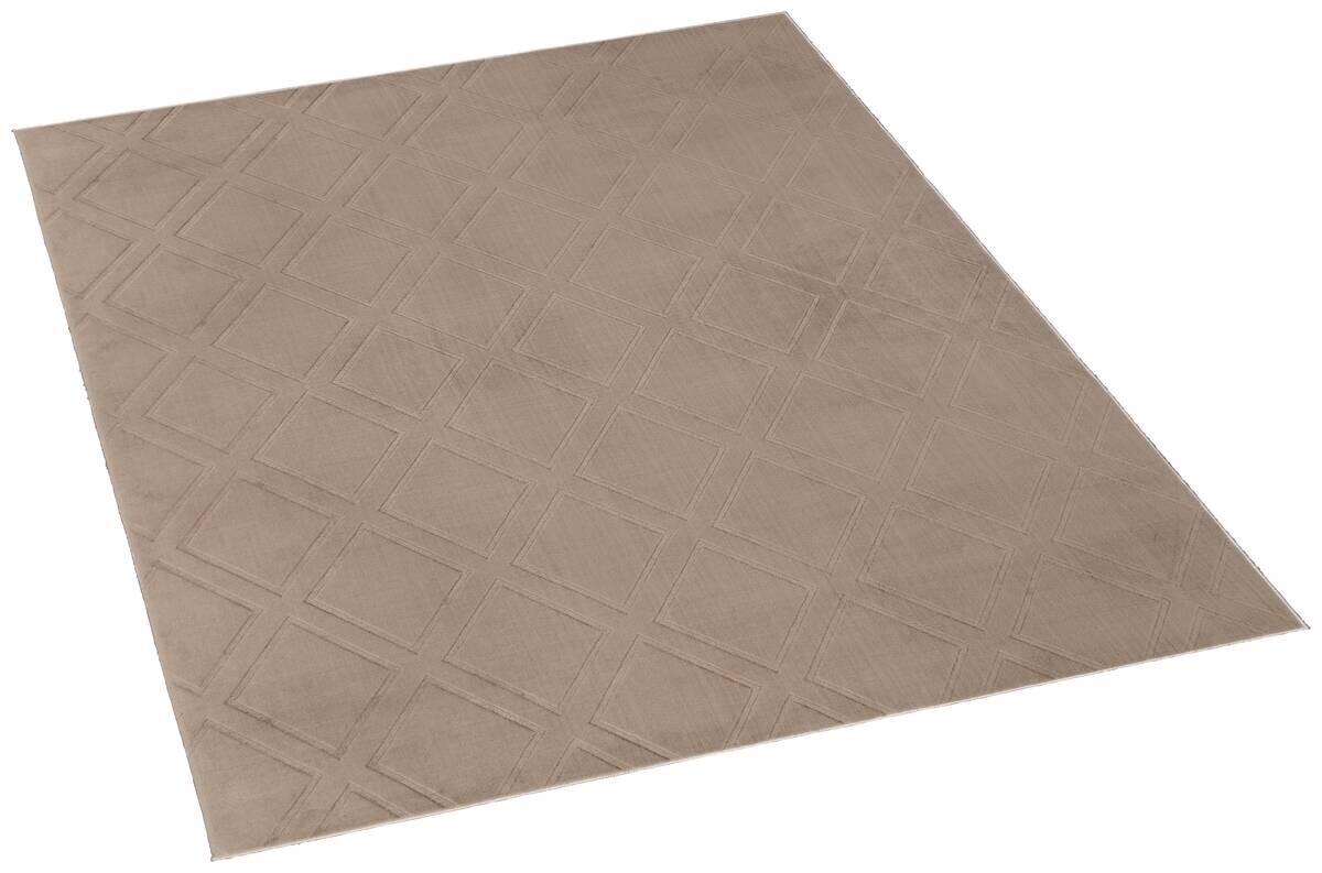 Teppich Monaco Mocca B/L: ca. 120x160 cm