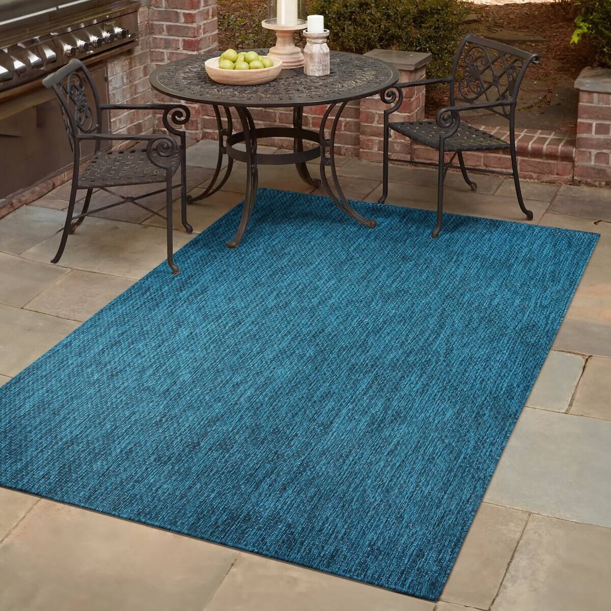 Sanat Outdoorteppich MELISSA blau B/L: ca. 240x330 cm