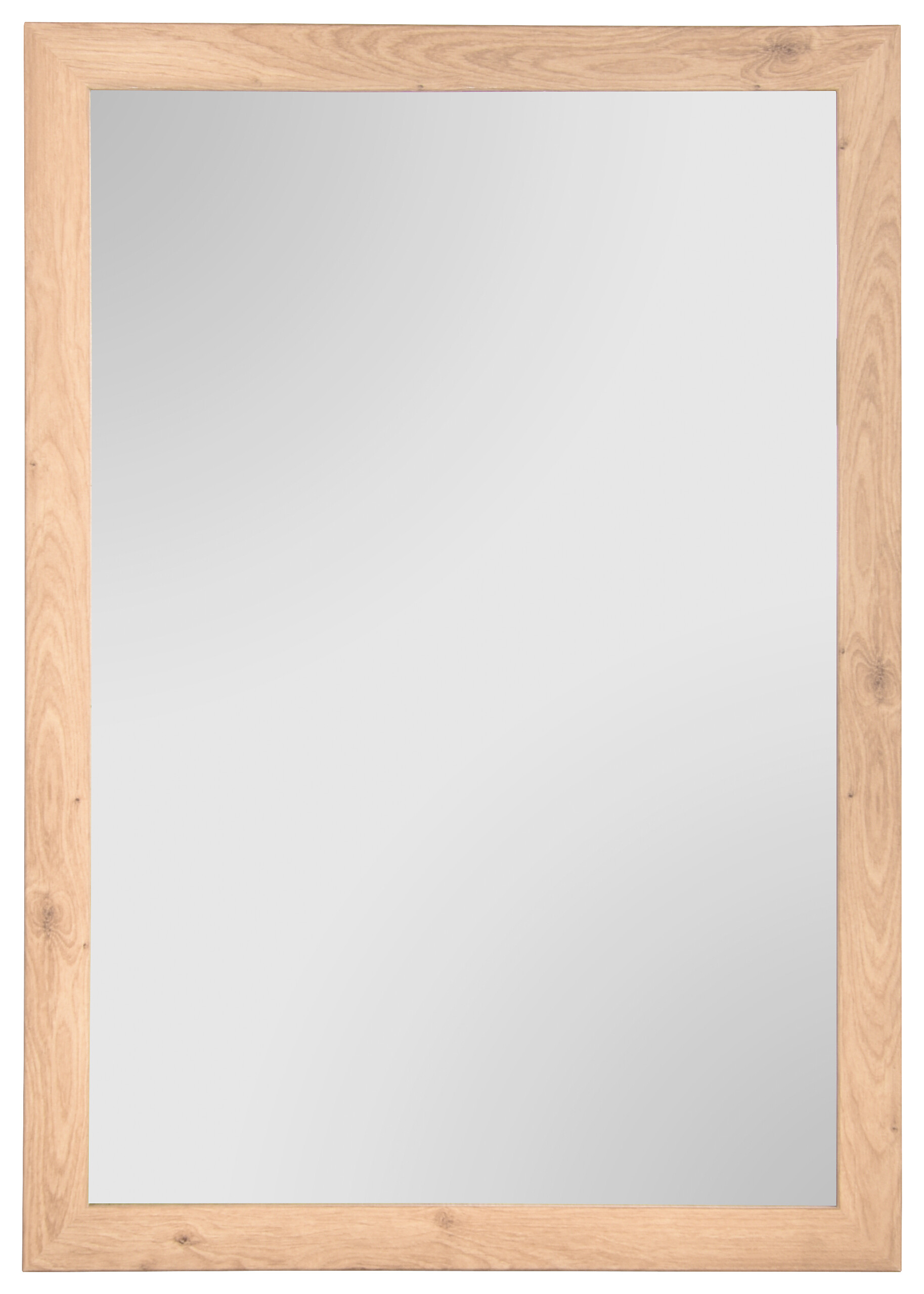 Mirrors&More Rahmenspiegel KIM Eiche Artisan B/H/T: ca. 48x68x2 cm
