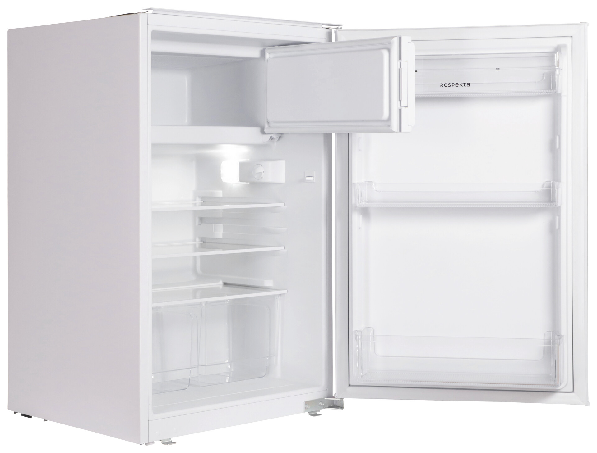 Respekta Küchenblock Premium weiß hochglänzend B/H/T: ca. 280x220,5x172 cm