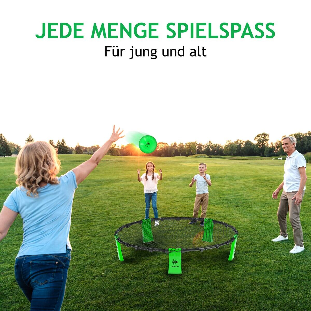 Dunlop Spyderball Set grün B/H/L: ca. 90x20x90 cm