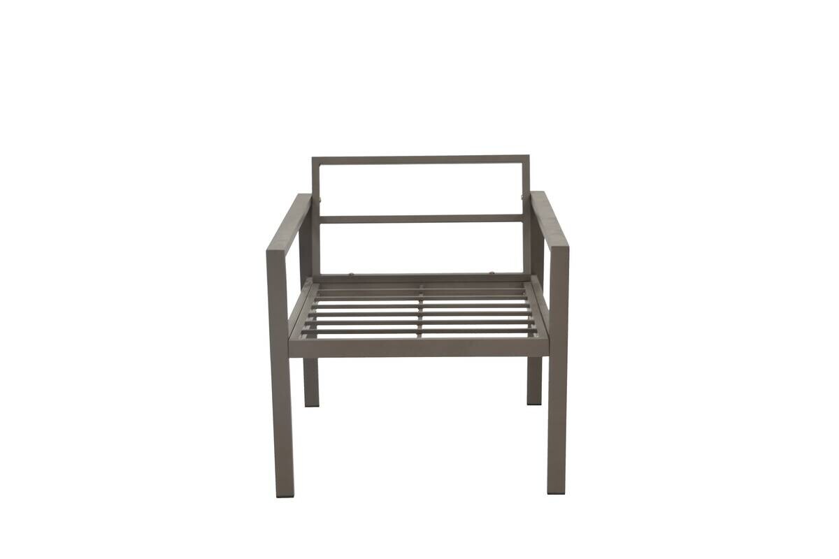 POCOline Gartensitzgruppe Toulouse braun Stahl