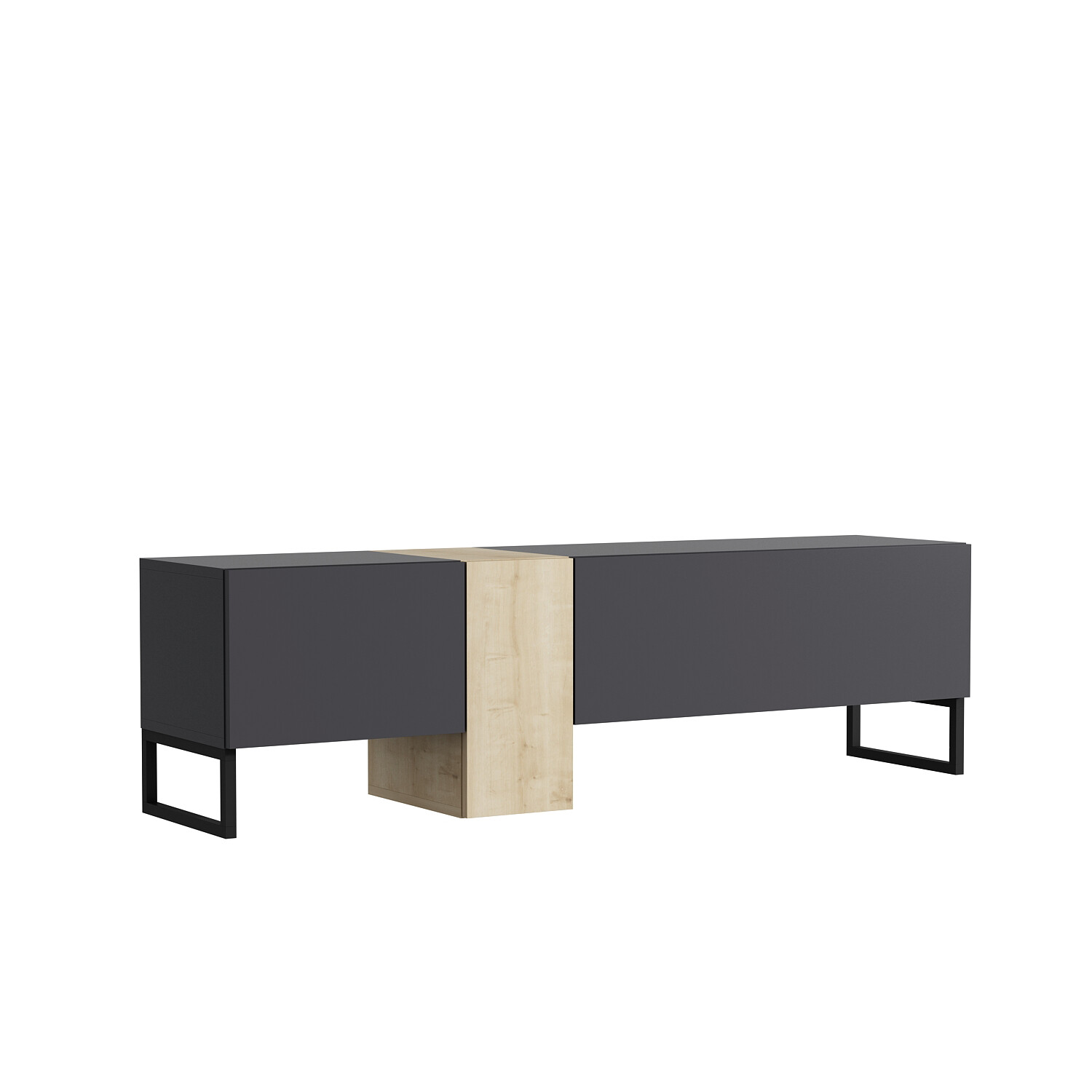 TV-Lowboard 9161 anthrazit Saphir B/H/T: ca. 157x45x37 cm