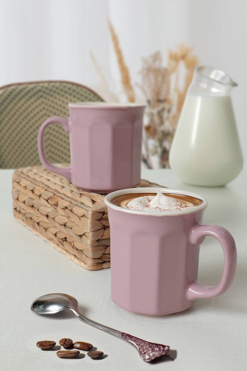 HermiaConcept Kaffeebecher 6-tlg. creme Keramik 6 tlg.