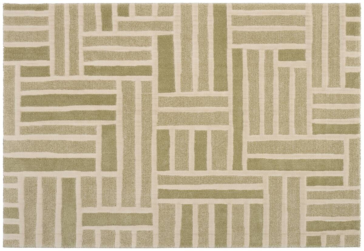 Webteppich Amore grün B/L: ca. 120x170 cm