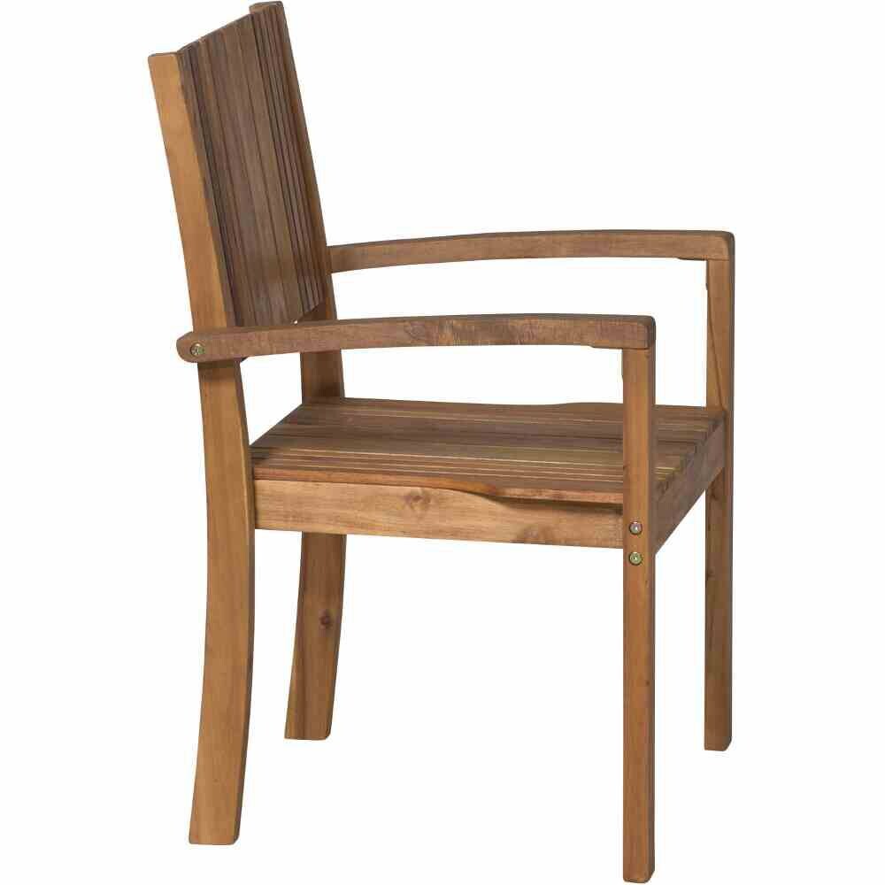 Gardamo Stapelsessel FALUN beige Akazie